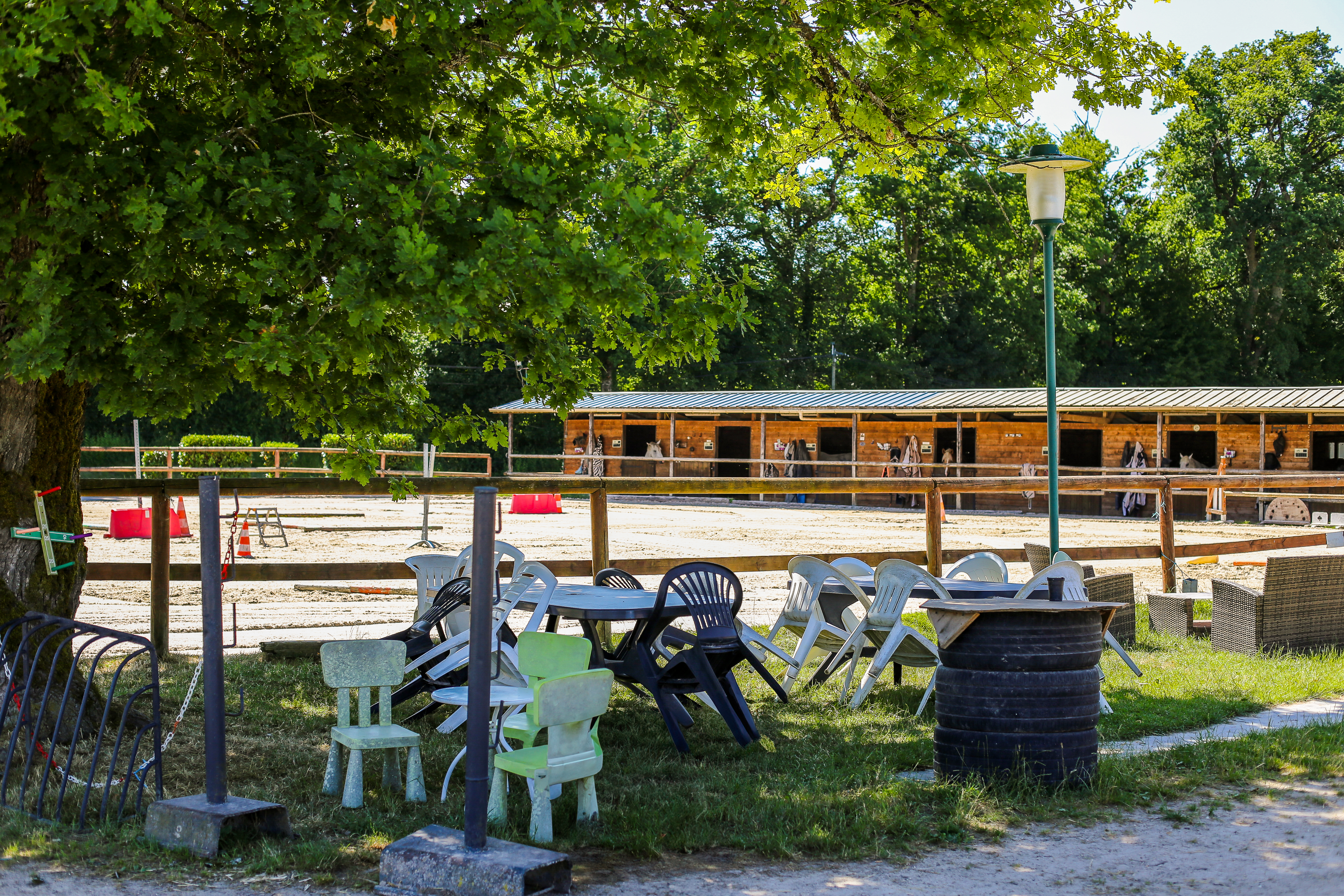 Entrée Ecurie du rondeau