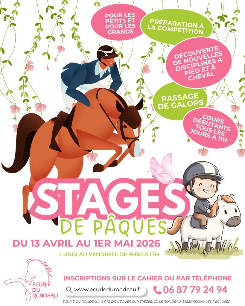 Stage des vacances de paques edr 13040105